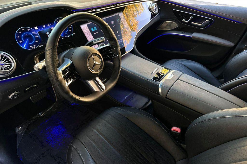 used 2022 Mercedes-Benz EQS 580 car, priced at $56,984