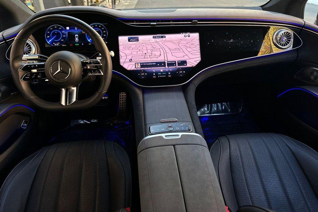 used 2022 Mercedes-Benz EQS 580 car, priced at $56,984