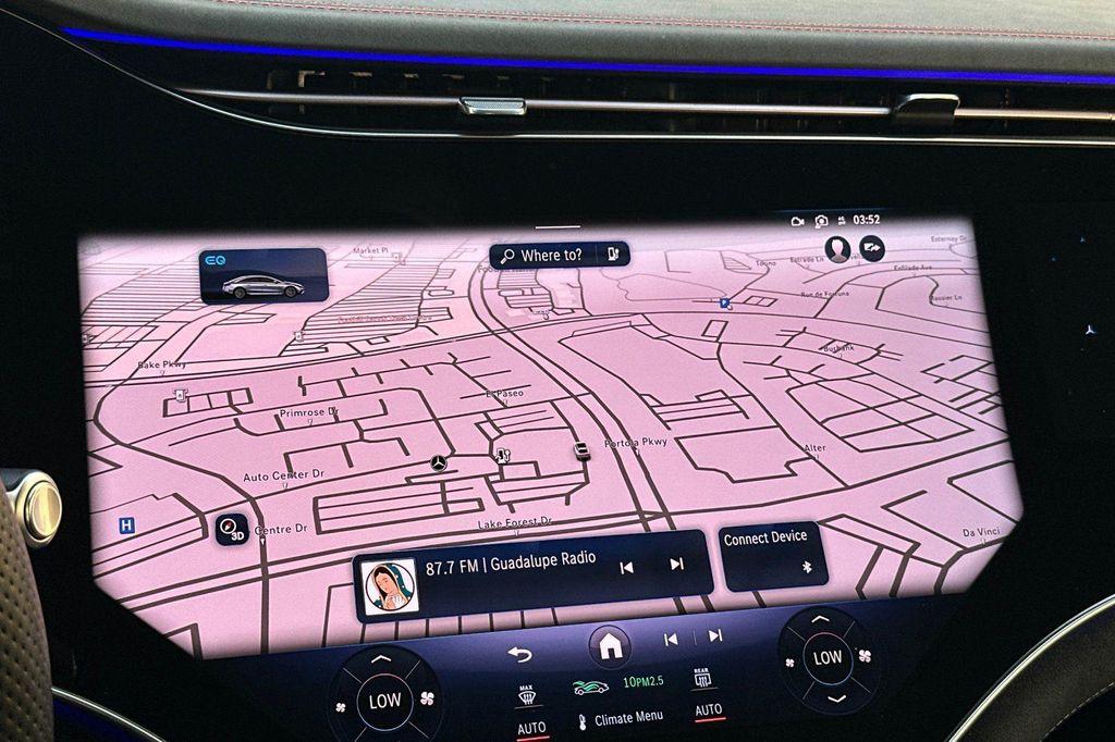 used 2022 Mercedes-Benz EQS 580 car, priced at $56,984