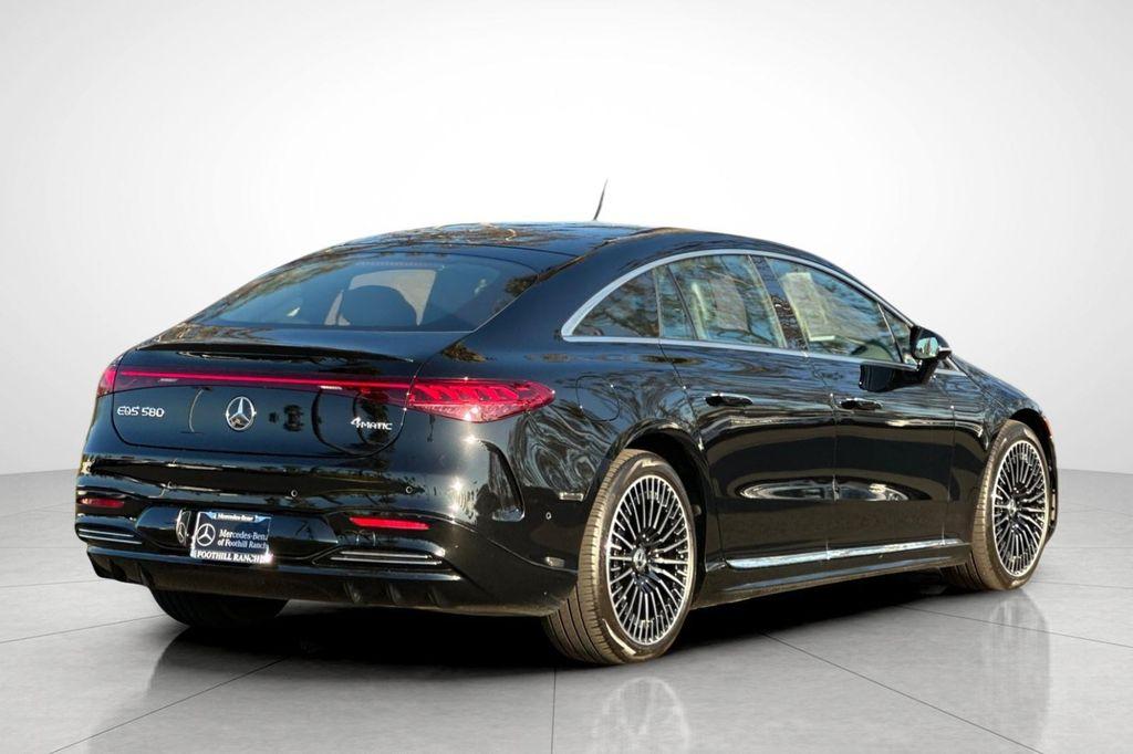 used 2022 Mercedes-Benz EQS 580 car, priced at $56,984