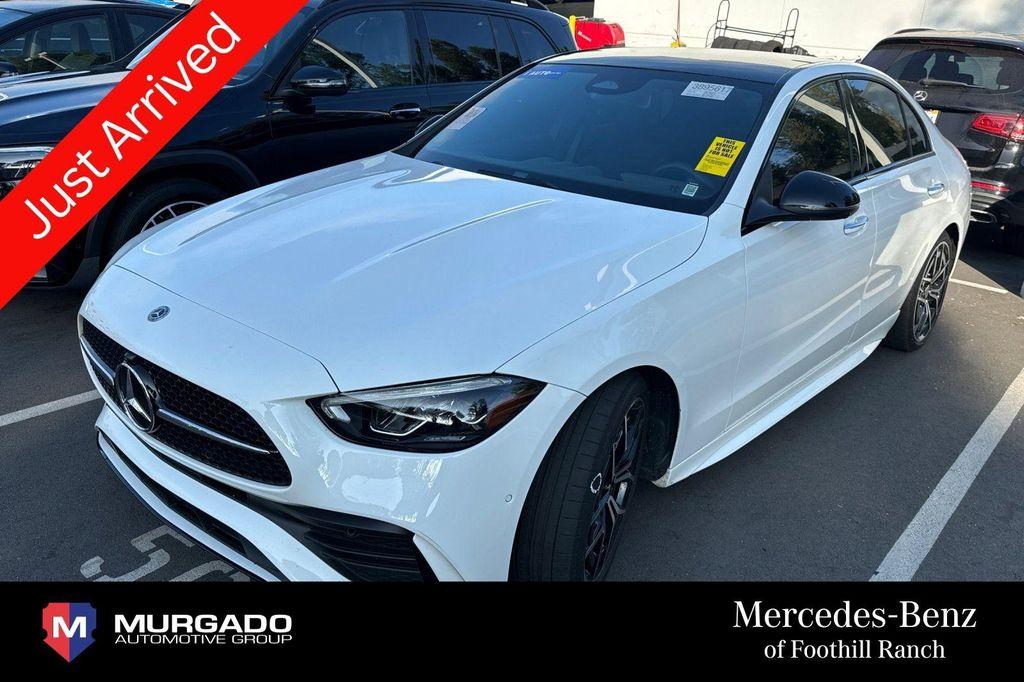 used 2022 Mercedes-Benz C-Class car, priced at $37,984