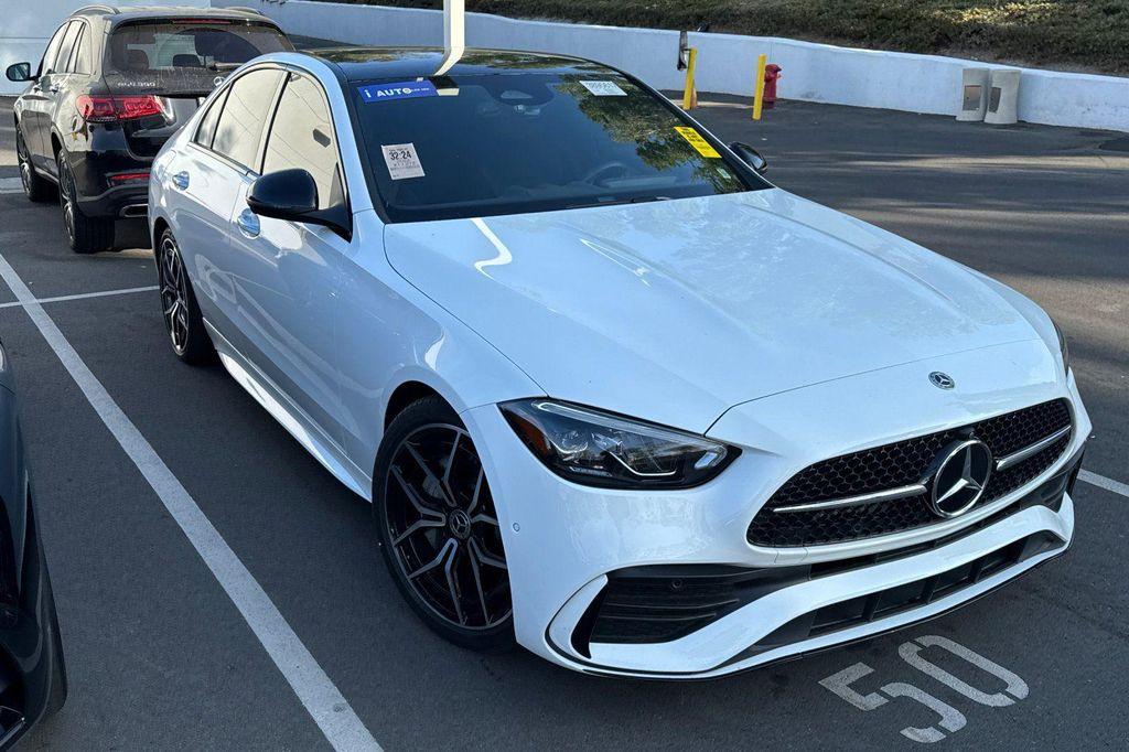 used 2022 Mercedes-Benz C-Class car, priced at $37,984