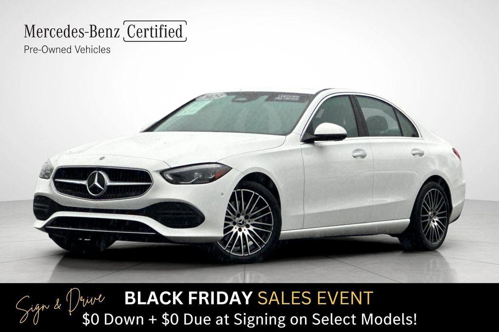 used 2023 Mercedes-Benz C-Class car, priced at $35,984