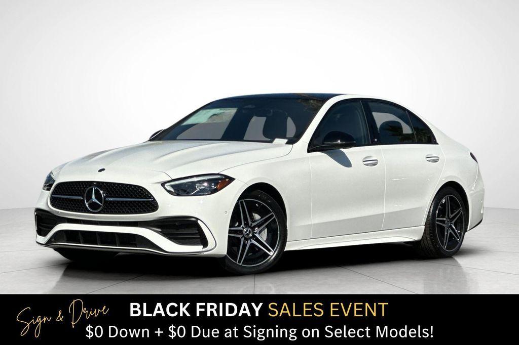 new 2025 Mercedes-Benz C-Class car, priced at $46,426