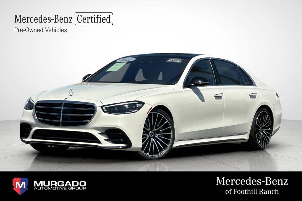 used 2022 Mercedes-Benz S-Class car, priced at $63,983