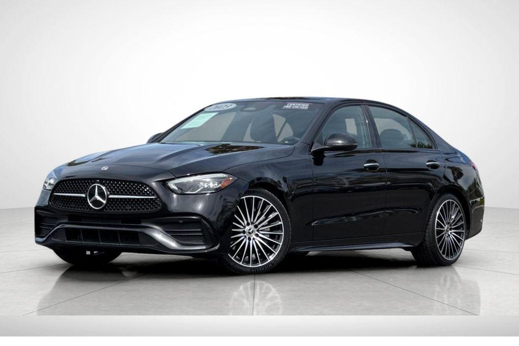 used 2023 Mercedes-Benz C-Class car, priced at $34,890