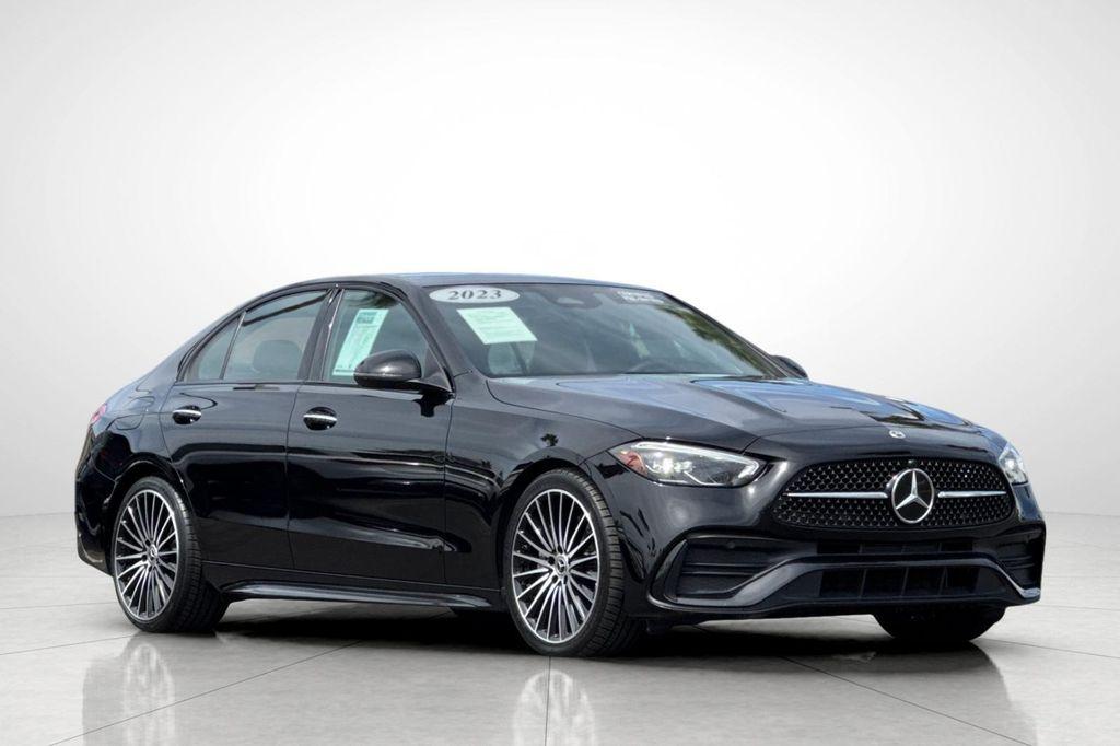 used 2023 Mercedes-Benz C-Class car, priced at $34,890