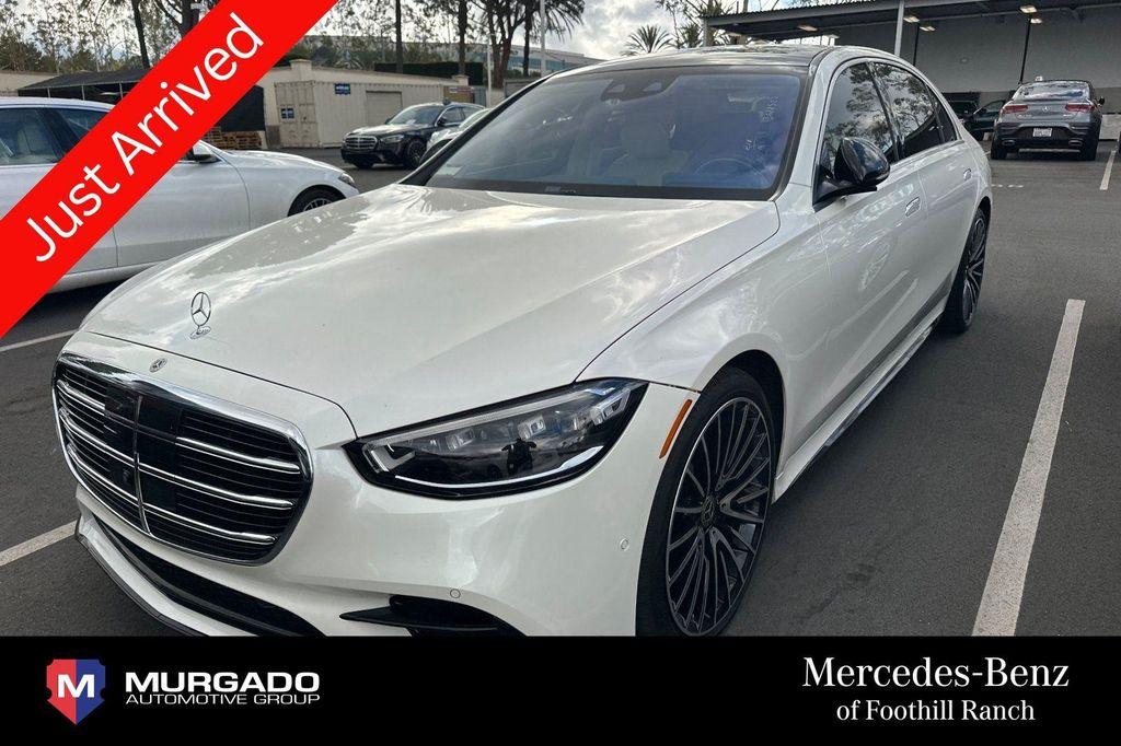 used 2022 Mercedes-Benz S-Class car, priced at $79,884