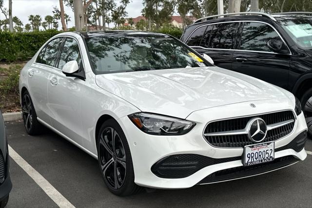 used 2025 Mercedes-Benz C-Class car, priced at $51,395