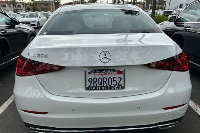 used 2025 Mercedes-Benz C-Class car, priced at $51,395