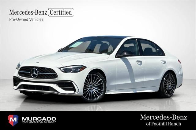 used 2022 Mercedes-Benz C-Class car, priced at $36,484