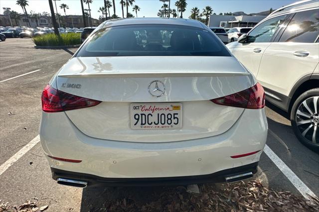 used 2022 Mercedes-Benz C-Class car, priced at $36,984