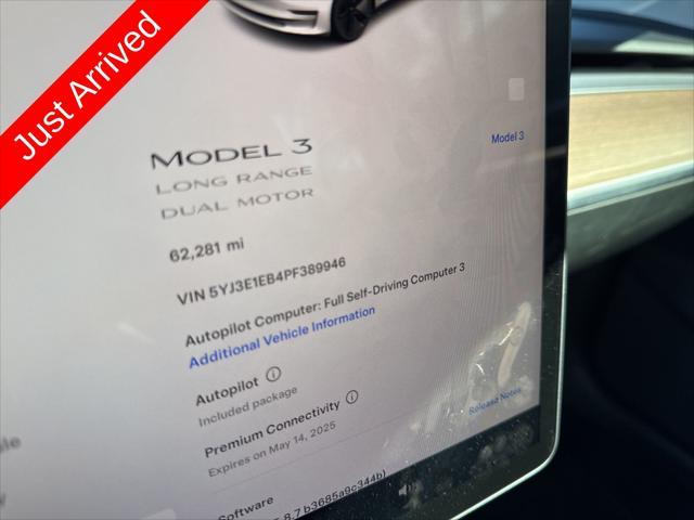 used 2023 Tesla Model 3 car, priced at $25,984
