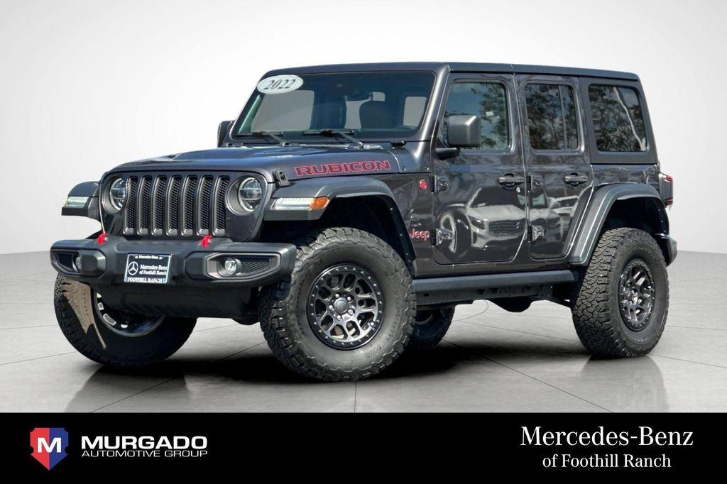 used 2022 Jeep Wrangler Unlimited car, priced at $42,983