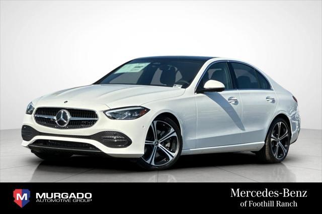 new 2025 Mercedes-Benz C-Class car, priced at $46,571