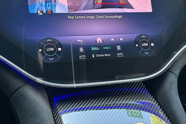 new 2025 Mercedes-Benz AMG EQE car, priced at $124,335