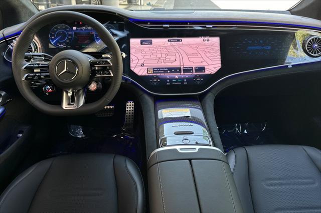 new 2025 Mercedes-Benz AMG EQE car, priced at $124,335