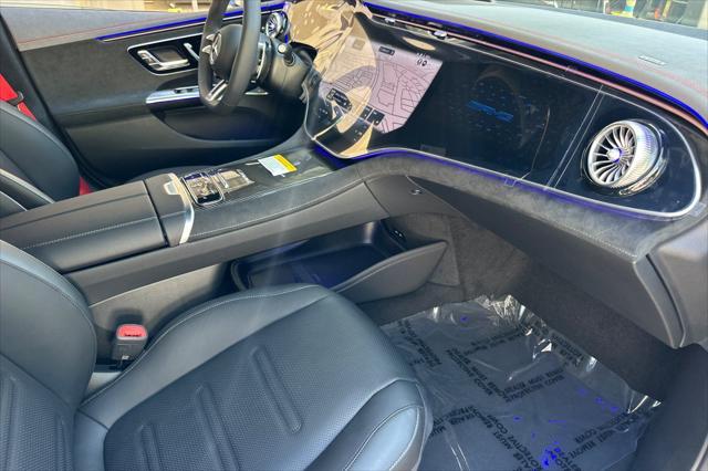 new 2025 Mercedes-Benz AMG EQE car, priced at $124,335