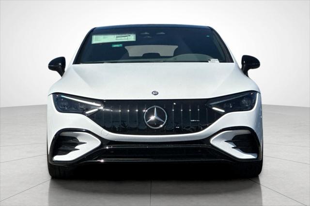 new 2025 Mercedes-Benz AMG EQE car, priced at $124,335