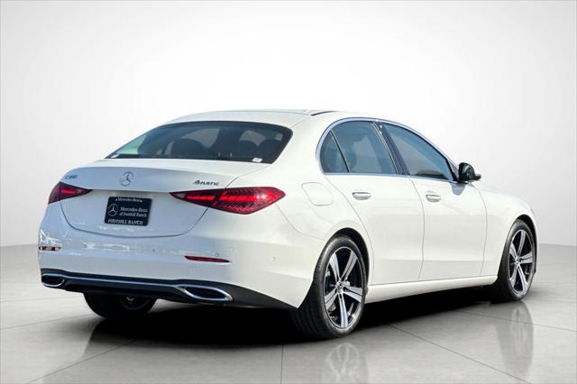 new 2025 Mercedes-Benz C-Class car, priced at $52,050
