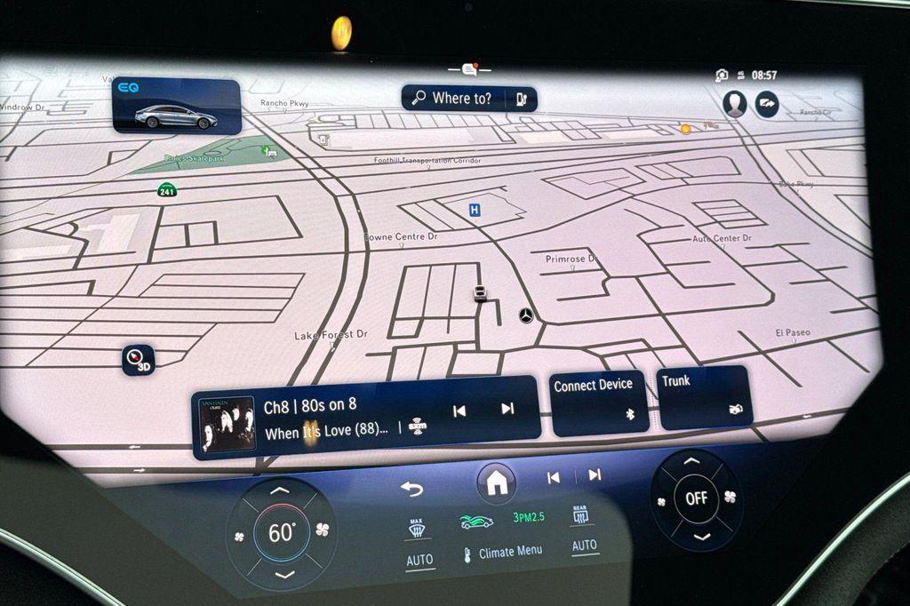 used 2022 Mercedes-Benz EQS 580 car, priced at $50,983