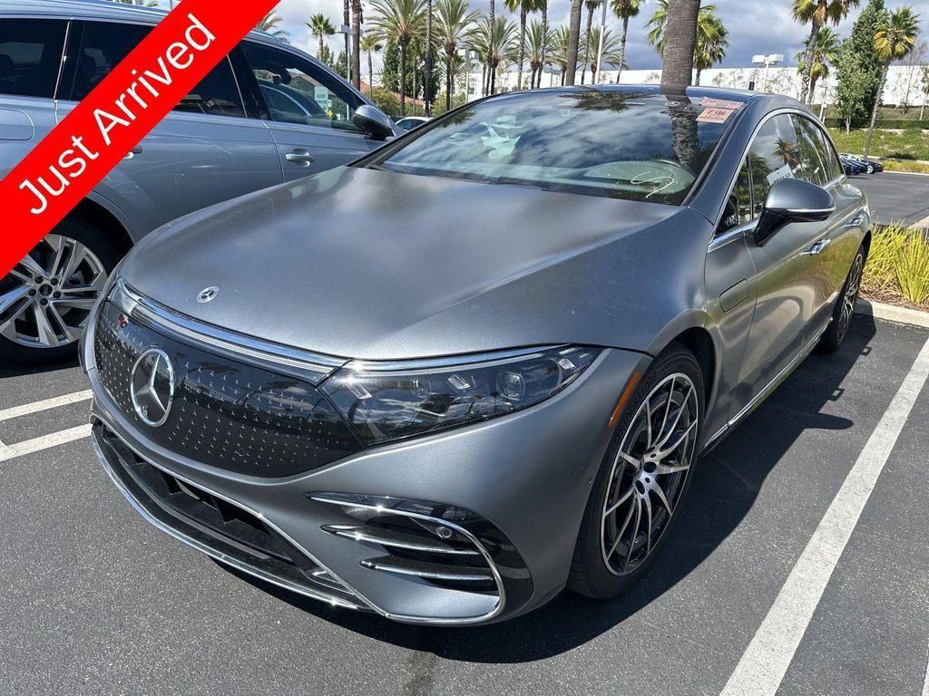used 2022 Mercedes-Benz EQS 580 car, priced at $54,984