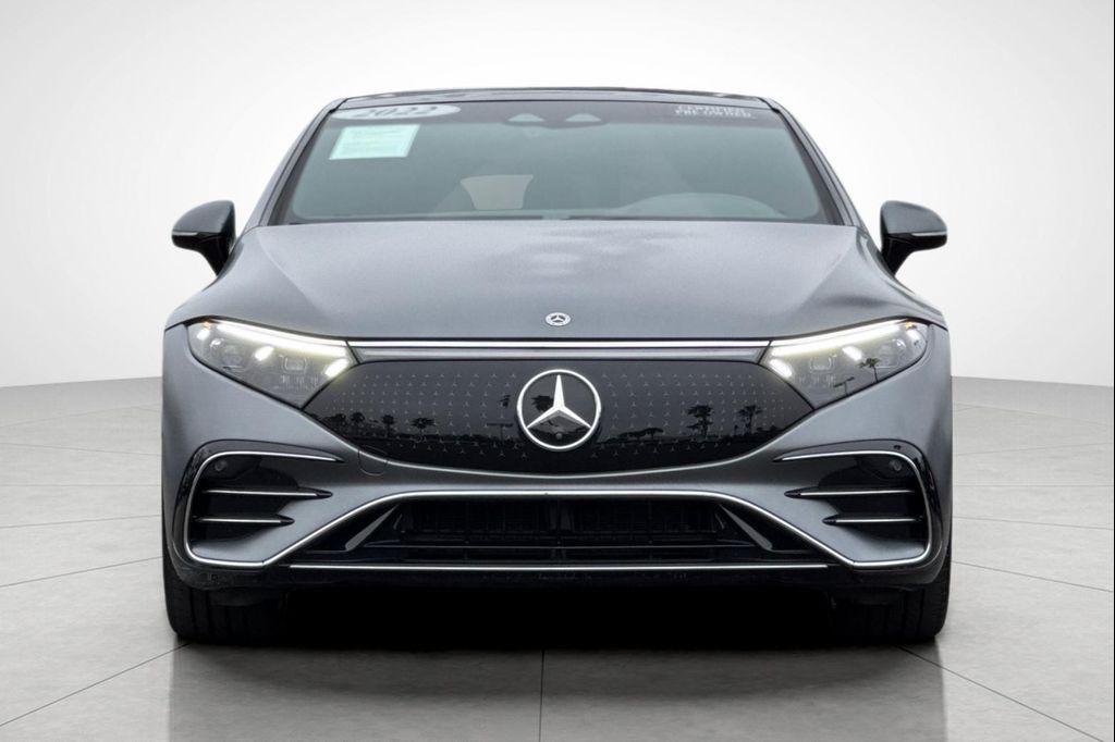 used 2022 Mercedes-Benz EQS 580 car, priced at $50,983