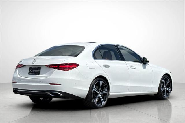 new 2025 Mercedes-Benz C-Class car, priced at $51,685