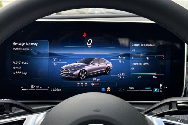 new 2025 Mercedes-Benz C-Class car, priced at $51,685