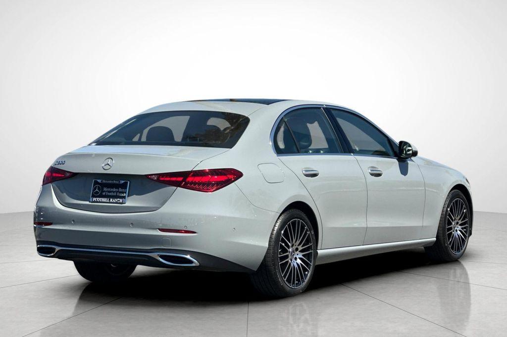 new 2025 Mercedes-Benz C-Class car, priced at $46,958