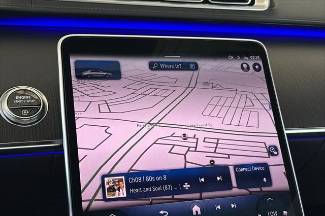 used 2022 Mercedes-Benz S-Class car, priced at $77,684