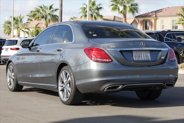 used 2018 Mercedes-Benz C-Class car, priced at $17,450