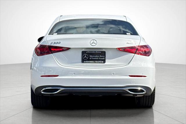 new 2025 Mercedes-Benz C-Class car, priced at $52,050