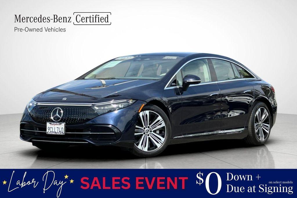 used 2022 Mercedes-Benz EQS 450+ car, priced at $45,984