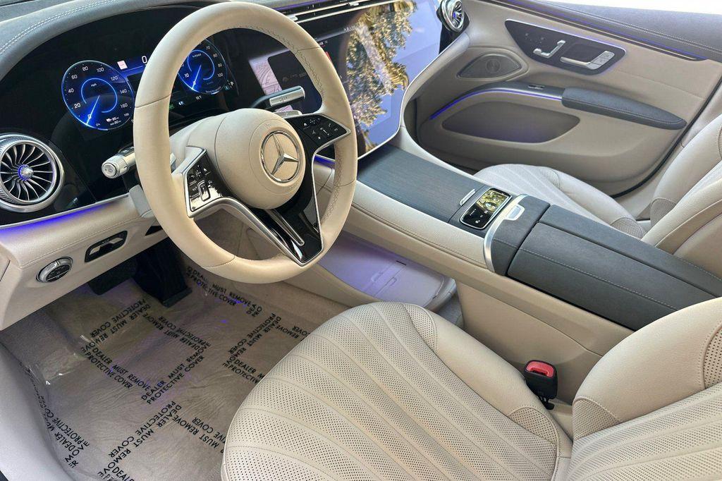 used 2022 Mercedes-Benz EQS 580 car, priced at $46,890