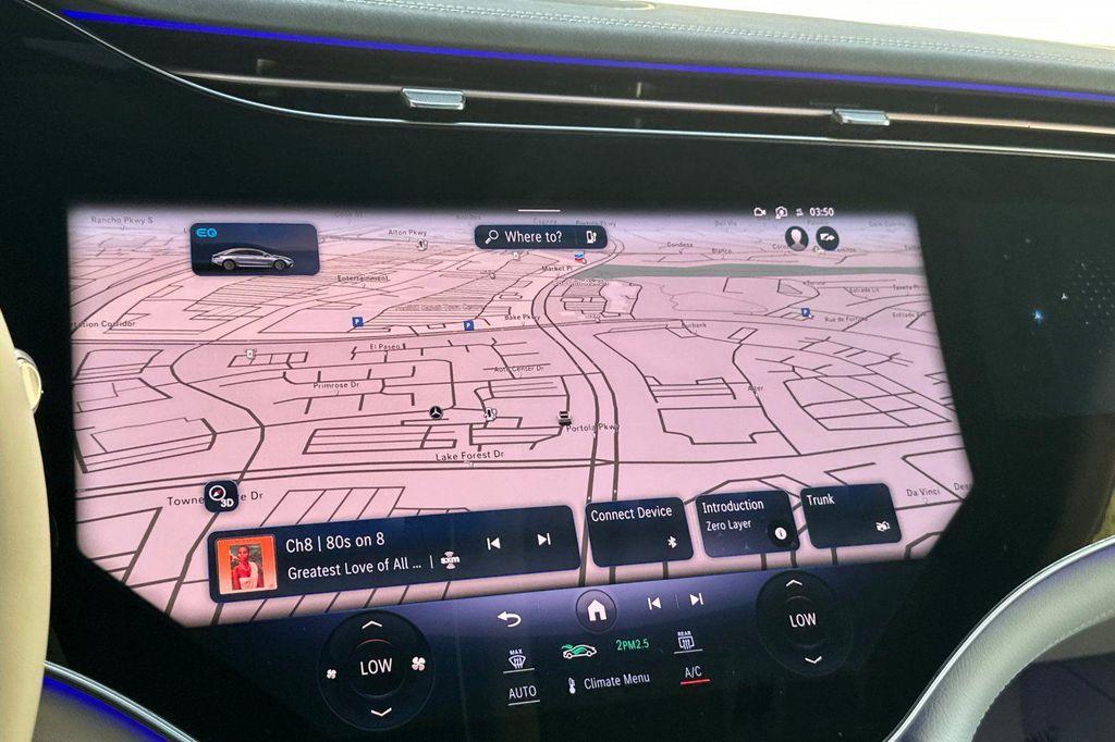 used 2022 Mercedes-Benz EQS 580 car, priced at $46,890