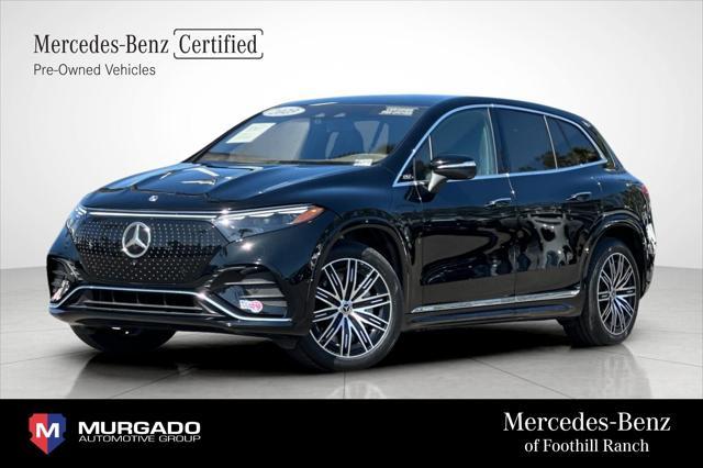 used 2023 Mercedes-Benz EQS 580 car, priced at $67,584