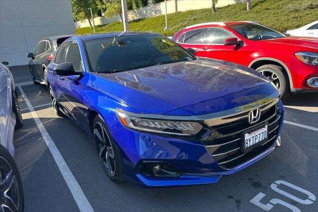 used 2021 Honda Accord car, priced at $27,984