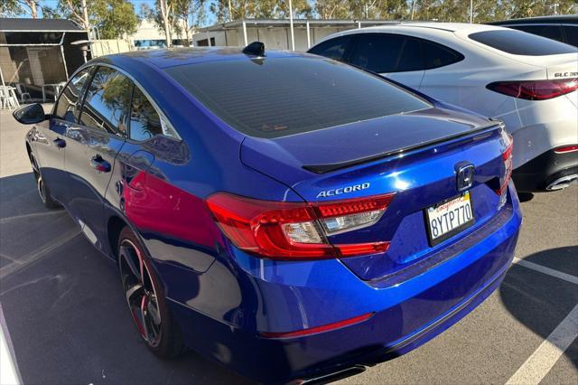 used 2021 Honda Accord car, priced at $27,984