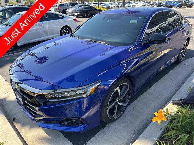 used 2021 Honda Accord car, priced at $27,984