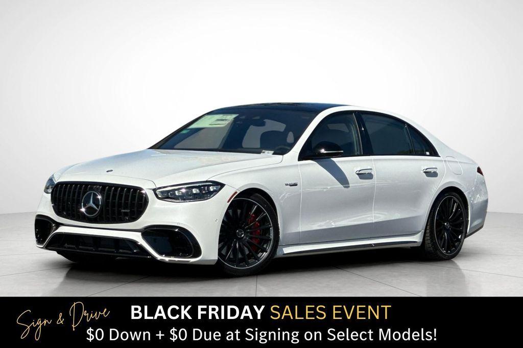 new 2025 Mercedes-Benz AMG S 63 E car, priced at $173,457