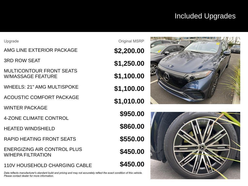 used 2023 Mercedes-Benz EQS 450 car, priced at $51,984