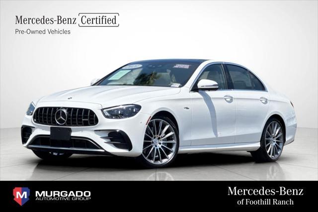 used 2021 Mercedes-Benz AMG E 53 car, priced at $58,433