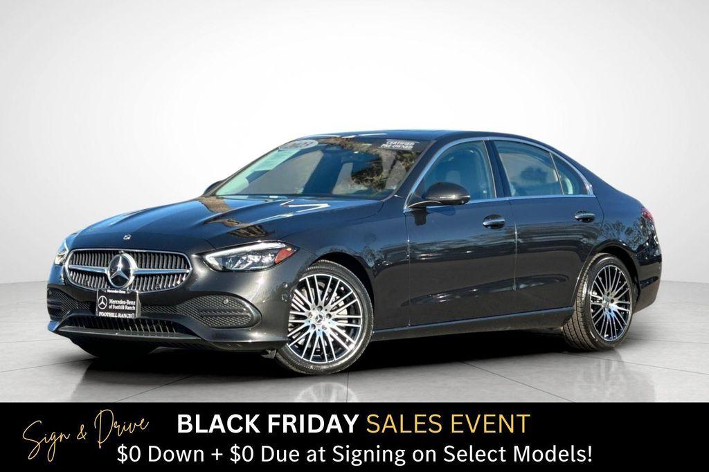used 2023 Mercedes-Benz C-Class car, priced at $34,984