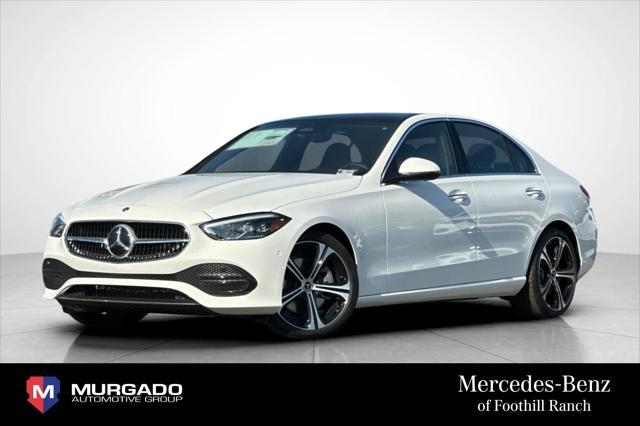 new 2025 Mercedes-Benz C-Class car, priced at $46,571