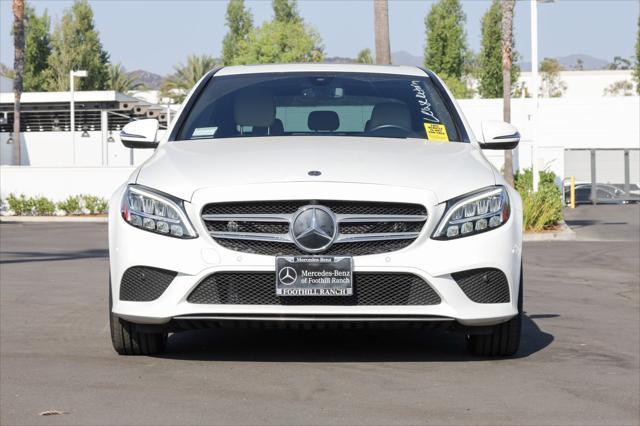 used 2021 Mercedes-Benz C-Class car, priced at $25,917