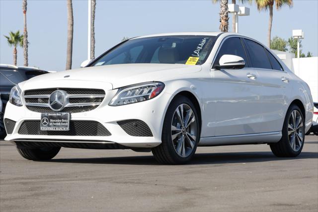 used 2021 Mercedes-Benz C-Class car, priced at $25,917