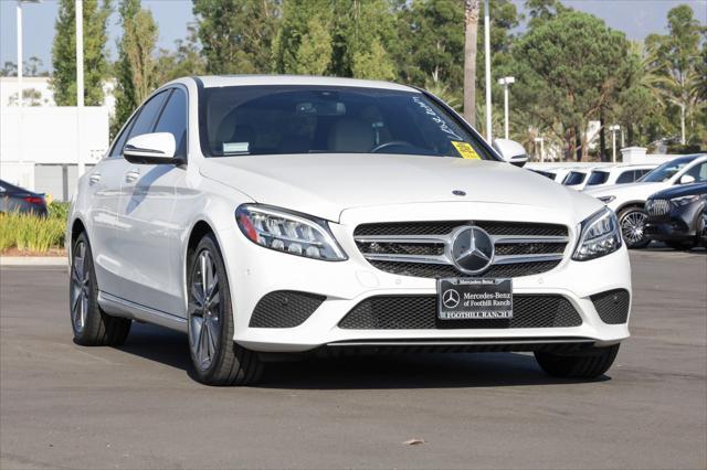 used 2021 Mercedes-Benz C-Class car, priced at $25,917