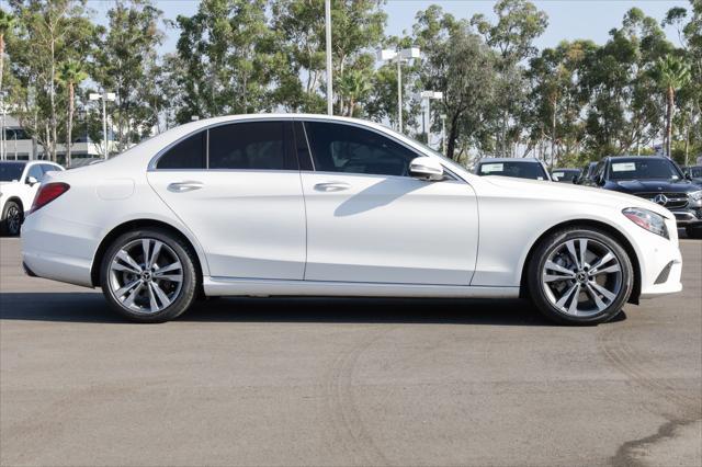 used 2021 Mercedes-Benz C-Class car, priced at $25,917