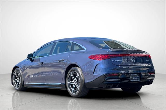 used 2022 Mercedes-Benz EQS 580 car, priced at $58,984
